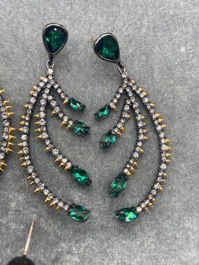 Alexis Bittar Multigem Stud Earrings